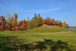 Břežany (Nové Sedlo), tvrziště 2016.jpg