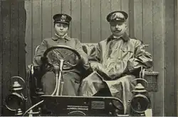 Bedřich Procházka s dcerou Olgou v roce 1905