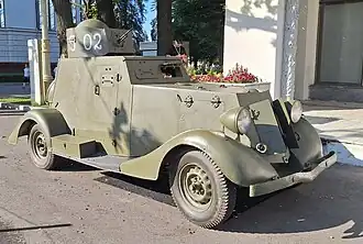 Obrněný automobil BA-20