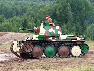 LT vz. 38 na akci Bahna 2018