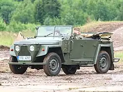 Škoda 1101 VO na přehlídce Bahna 2018