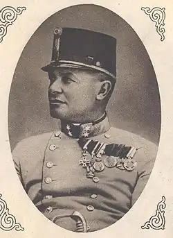 Polní podmaršál Kövess v roce 1915