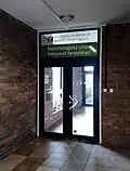 Vnitřní vstup do Parazitologického ústavu