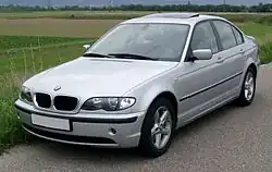 BMW E46 sedan - facelift