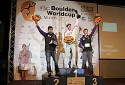 Vítěz Světového poháru 2012 v boulderingu, Mnichov