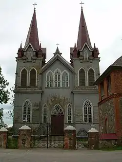 Kostel Nejsvětější Trojice v Medingėnech