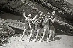 Koupající se na pláži La Concha, San Sebastián, 1926