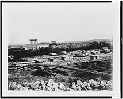 Panorama Baalbec, 1870
