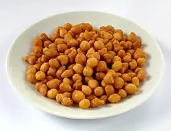 Backerbsen zakoupené v obchodě