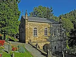 Hřbitovní kaple z jihu (2018)