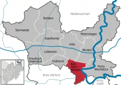 Bad Oeynhausen na mapě