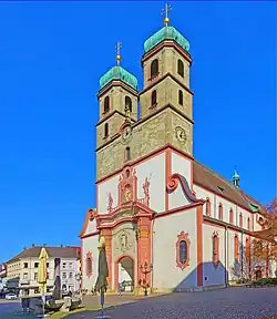 Kostel sv. Fridolína od JZ