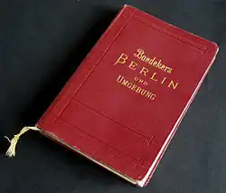 Průvodce Berlín a okolí z roku 1910