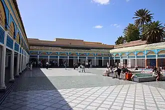 Nádvoří paláce Bahia