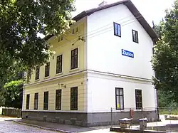 Nádražní budova ve Žluticích