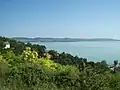 Pohled na Balaton od Benediktinského kláštera