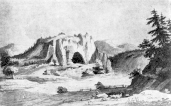 Balcarova skála v roce 1820