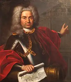 Balthasar Neumann, autor Markus Friedrich Kleinert (1727)