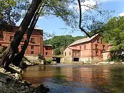 Vodní mlýn v Bałtowě