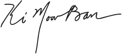 Pan Ki-mun, podpis