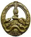 Odznak ve zlatě