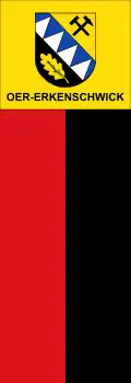 Oer-Erkenschwick – vlajka