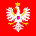 Polská vlajka Jana III. Sobieski