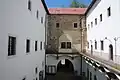 Vnitřní nádvoří Starého zámku
