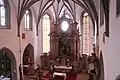 Interiér kostela