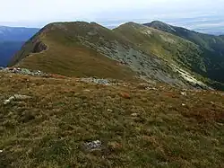 Zleva: Štrbavý, Malý Baranec, Mládky