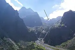 Baranie sedlo (šipka) od Zeleného plesa