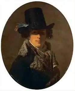 Portrét Charlese Barbarouxe od Henri-Pierra Danlouxe (1792).