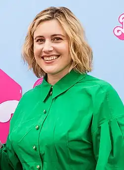Gerwig na premiéře filmu Barbie v roce 2023