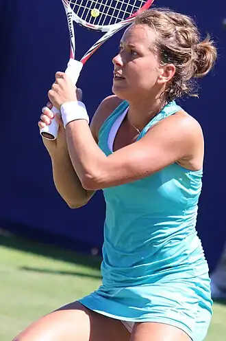 Barbora Strýcová na AEGON International 2017