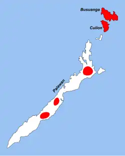 Rozšíření na Filipínách