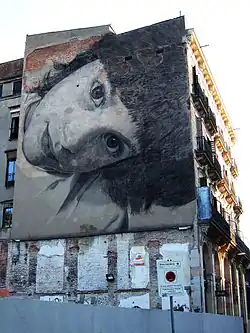 Malba na zdi, Barcelona