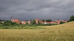 Pohled na město od jihu