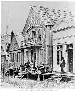 Hotel de France, Barkerville, 1867–1868