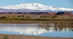 Pohled na vodní nádrž