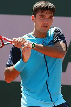Tomás Barrios Vera v kvalifikaci French Open 2022