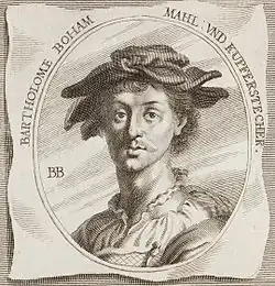 Barthel Beham, (portrét Joachima von Sandrarta)