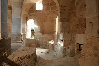 Baptisterium, ochoz