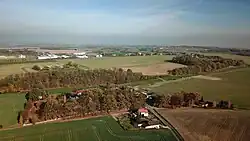 Letecký pohled na Döberkitz