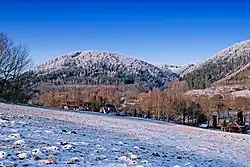 Pohled na osadu Bečkov