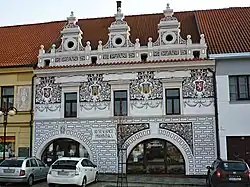 Dům čp. 11 na náměstí v Bechyni