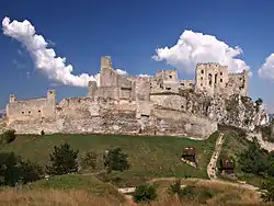 Zříceniny hradu Beckov