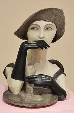 Dívka s absintem (1924), Národní galerie v Praze