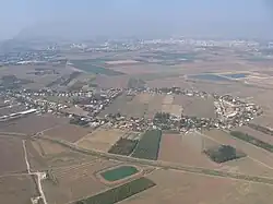 Letecký pohled na Bejt Gamli'el