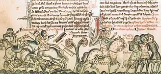 Bitva u Bajt Hánúnu, Matthew Paris