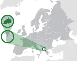 Poloha světového centra Bektašíje